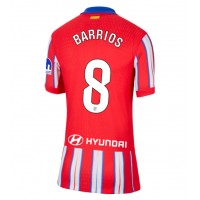 Atletico Madrid Pablo Barrios #8 Hjemmedrakt Dame 2024-25 Kortermet